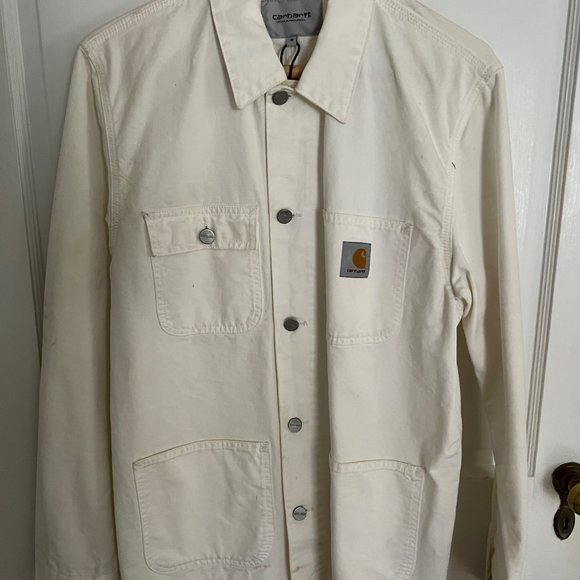 Carhartt WIP Spring Detroit Coat in white - Picture 3 of 4